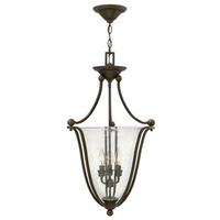  Bolla Up Light Pendant Light - Olde Bronze / Clear