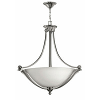  Bolla Up Light Pendant Light - Brushed Nickel / Opal