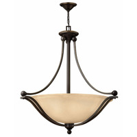  Bolla Up Light Pendant Light - Olde Bronze / Amber Seedy