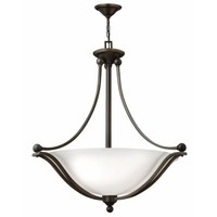  Bolla Up Light Pendant Light - Olde Bronze / Opal