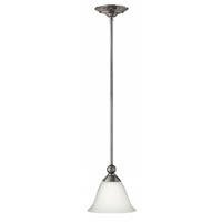  Bolla Mini-Pendant Pendant Light - Brushed Nickel / Opal