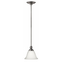  Bolla Mini-Pendant Pendant Light - Brushed Nickel / Opal