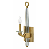  Ascher 1 Bulb Wall Sconce - Brushed Caramel