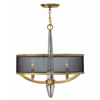  Ascher Up Light Pendant Light - Brushed Caramel