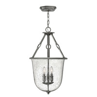  Dakota Entrance / Foyer Pendant Light - Polished Antique Nickel