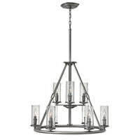  Dakota Mid Sized Chandelier Chandelier - Polished Antique Nickel