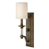  Sussex 1 Bulb Wall Sconce - English Bronze