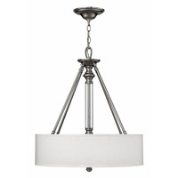  Sussex Drum Pendant Pendant Light - Brushed Nickel