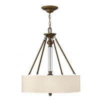  Sussex Drum Pendant Pendant Light - English Bronze