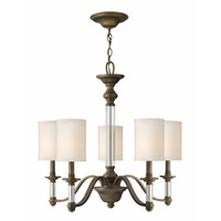  Sussex Mid Sized Chandelier Chandelier - English Bronze