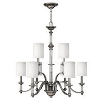  Sussex Large Foyer Chandelier Chandelier - Brushed Nickel