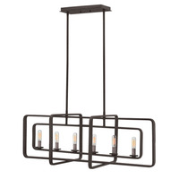  Quentin Linear Pendant Pendant Light - Aged Zinc