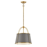  Clarke Drum Pendant Pendant Light - Lacquered Dark Brass