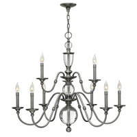  Eleanor Large Foyer Chandelier Chandelier - Polished Antique Nickel