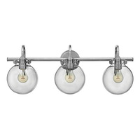 Bathroom Lighting (3 bulbs) 29-1/2" Width Bathroom Lighting (3 bulbs) 29-1/2" Width