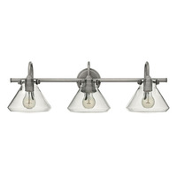  Congress 3 Bulb Bathroom Lighting - Antique Nickel