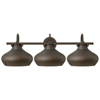  Congress 3 Bulb Bathroom Lighting - Oil Rubbed Bronze