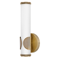  Femi 1 Bulb Wall Sconce - Lacquered Brass