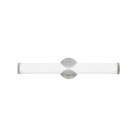  Femi 2 Bulb Bathroom Lighting - Brushed Nickel