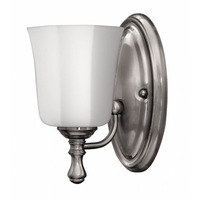  Shelly 1 Bulb Wall Sconce - Brushed Nickel