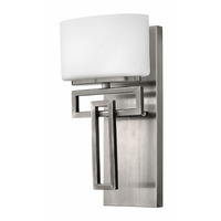  Lanza 1 Bulb Wall Sconce - Antique Nickel