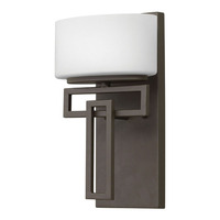  Lanza 1 Bulb Wall Sconce - Buckeye Bronze