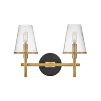 Bathroom Lighting (2 Bulbs) 15" Width Bathroom Lighting (2 Bulbs) 15" Width