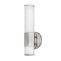  Facet 1 Bulb Wall Sconce - Polished Nickel