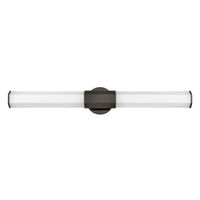  Facet 3 Bulb Bathroom Lighting - Black Oxide