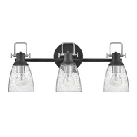  Easton 3 Bulb Bathroom Lighting - Black