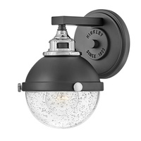  Fletcher 1 Bulb Wall Sconce - Black