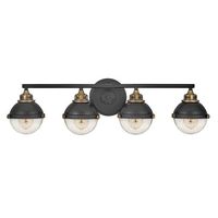  Fletcher 4 or More Bulb Bathroom Lighting - Black