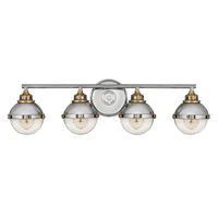  Fletcher 4 or More Bulb Bathroom Lighting - Polished Nickel