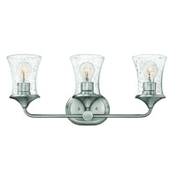  Thistledown 3 Bulb Bathroom Lighting - Brushed Nickel