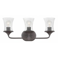  Thistledown 3 Bulb Bathroom Lighting - Buckeye Bronze