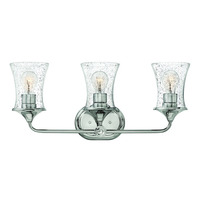  Thistledown 3 Bulb Bathroom Lighting - Polished Nickel