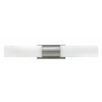  Portia 2 Bulb Bathroom Lighting - Brushed Nickel