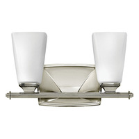  Darby 2 Bulb Bathroom Lighting - Polished Nickel