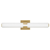  Aiden 2 Bulb Bathroom Lighting - Lacquered Brass