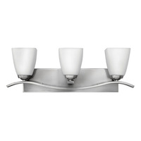  Josie 3 Bulb Bathroom Lighting - Brushed Nickel