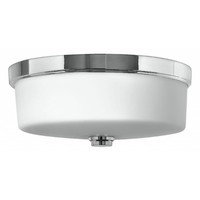  Daria Flush Mount Ceiling Light - Chrome