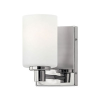  Karlie 1 Bulb Wall Sconce - Chrome