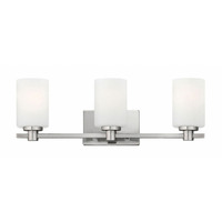  Karlie 3 Bulb Bathroom Lighting - Brushed Nickel
