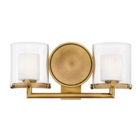 Bathroom Lighting (2 Bulbs) 14-1/2" Width Bathroom Lighting (2 Bulbs) 14-1/2" Width