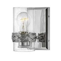  Nevis 1 Bulb Wall Sconce - Polished Nickel