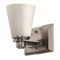  Avon 1 Bulb Wall Sconce - Brushed Nickel