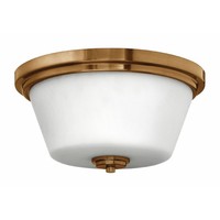  Avon Flush Mount Ceiling Light - Brushed Bronze