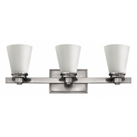  Avon 3 Bulb Bathroom Lighting - Brushed Nickel