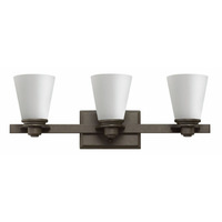  Avon 3 Bulb Bathroom Lighting - Buckeye Bronze