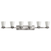  Avon 4 or More Bulb Bathroom Lighting - Brushed Nickel